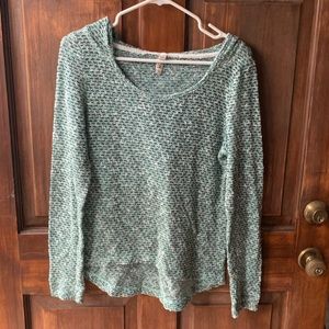 Knit sweater top
